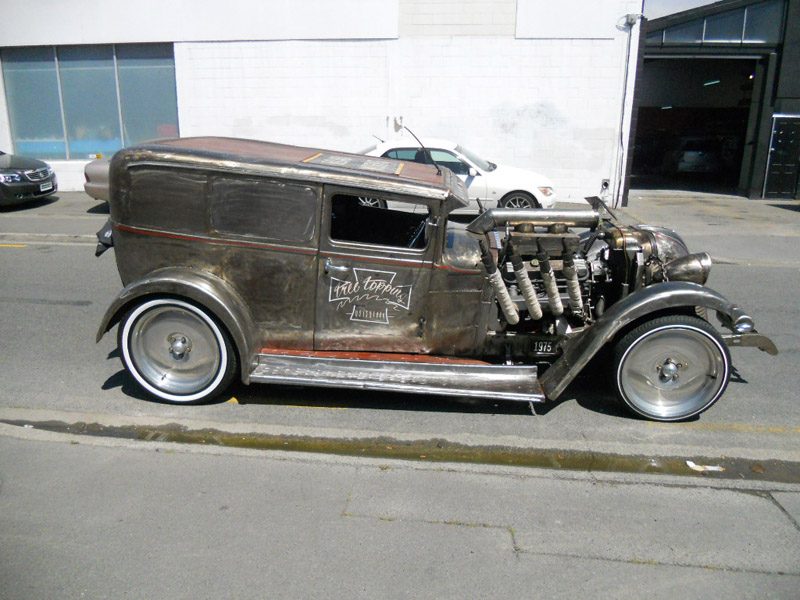 Rat Rod Customwidth Whitewalls