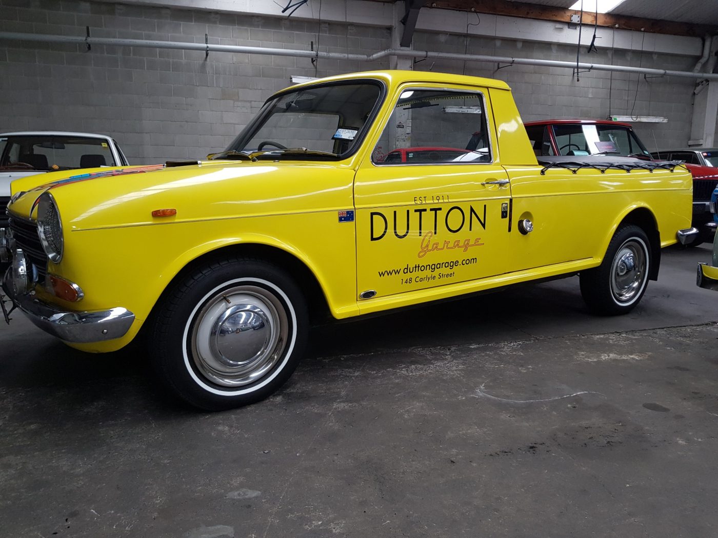 Morris 1300 Ute 13mm Whitewalls