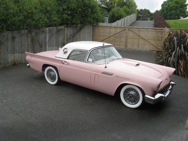 Ford Thunderbird 1957 Customwidth Whitewalls