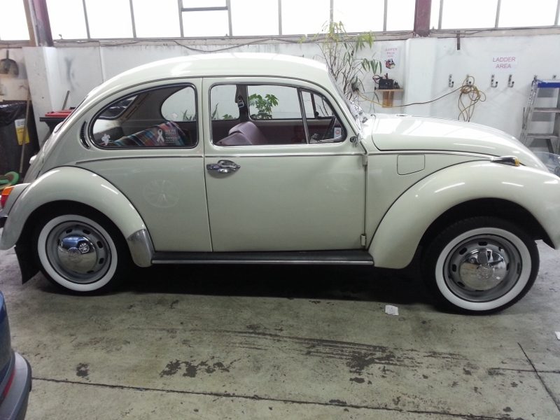VW Beetle Customwidth Whitewalls