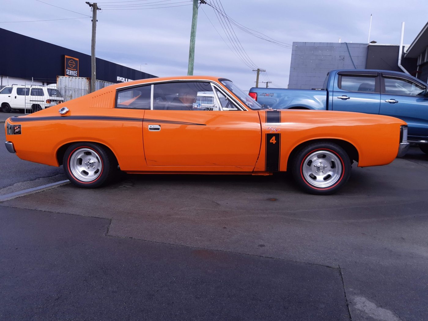 Chrysler Valiant Charger RT 9mm Redwalls