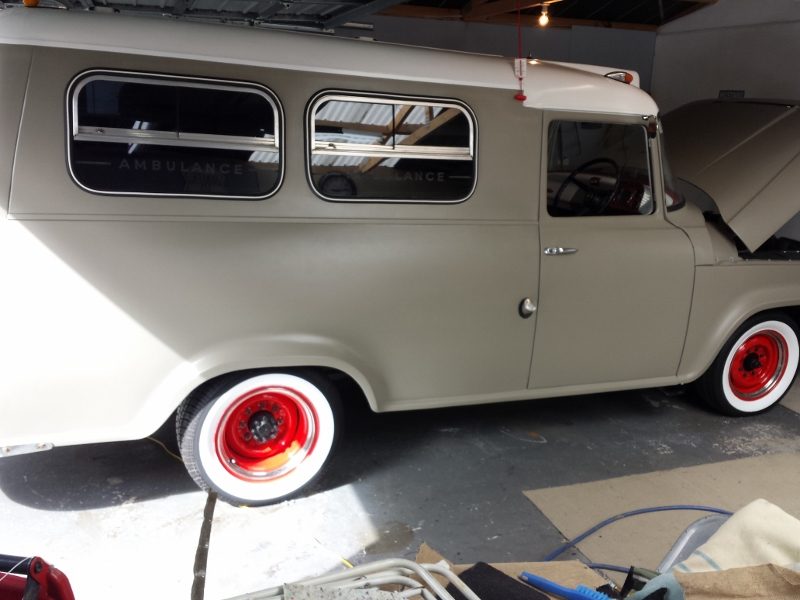 Ford Thames Ambulance Customwidth Whitewalls