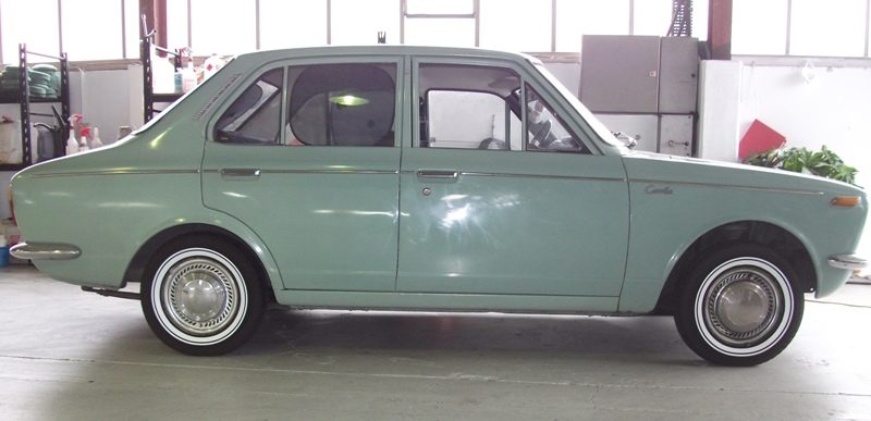 Toyota Corolla 13mm+ 6mm Twin Whitewalls