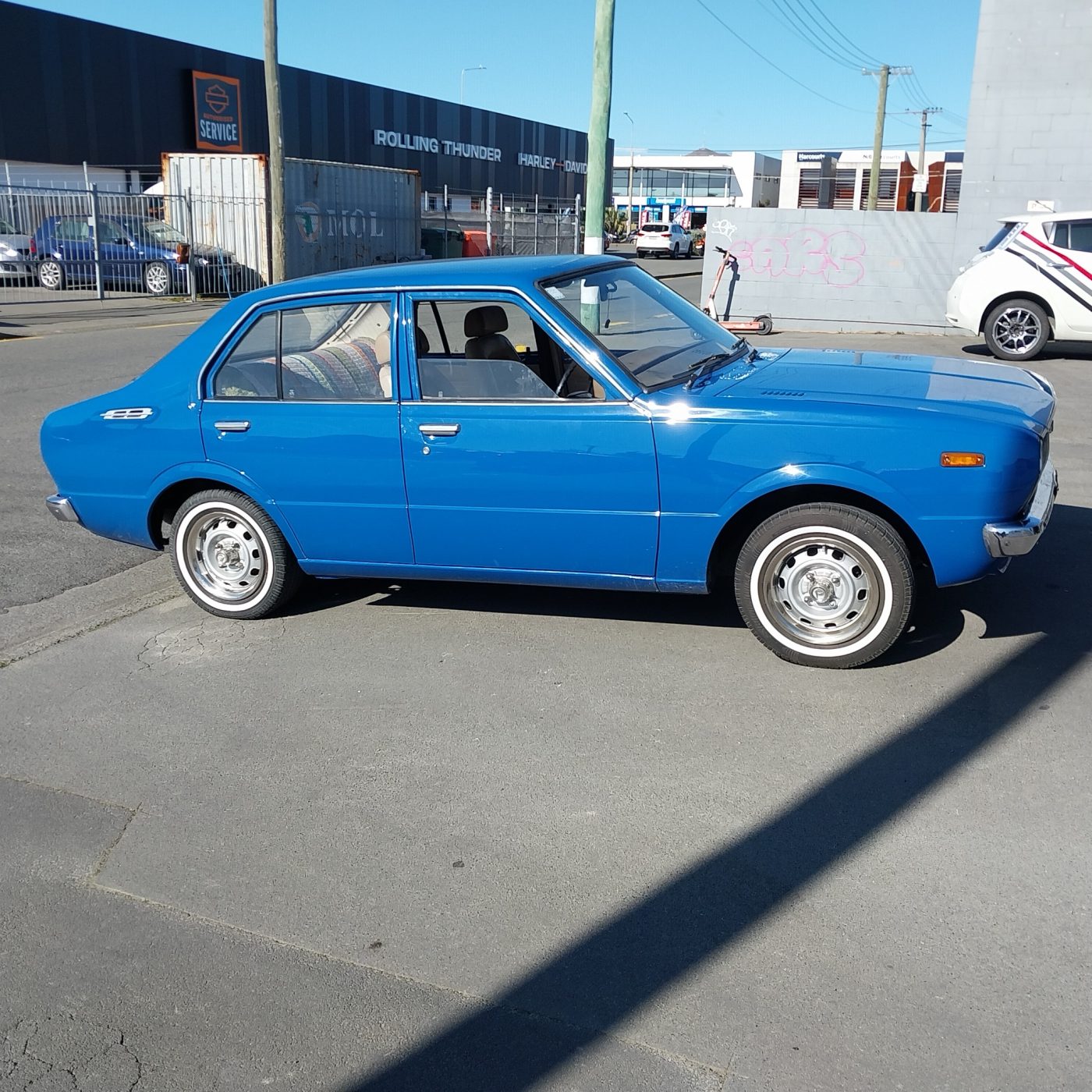 Toyota Corolla 13mm Whitewalls