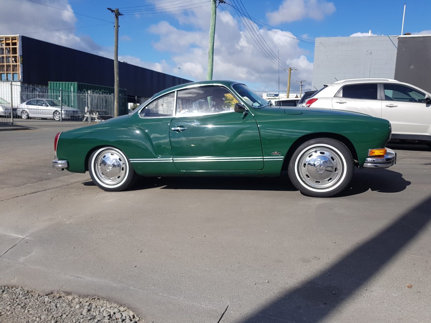 Volkswagen Karmann Ghia 13mm Whitewalls