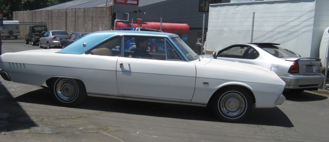 Chrylser Valiant Coupe 13mm Whitewalls