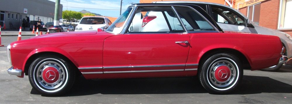 Mercedes-Benz 230SL Pagoda 13mm Whitewalls