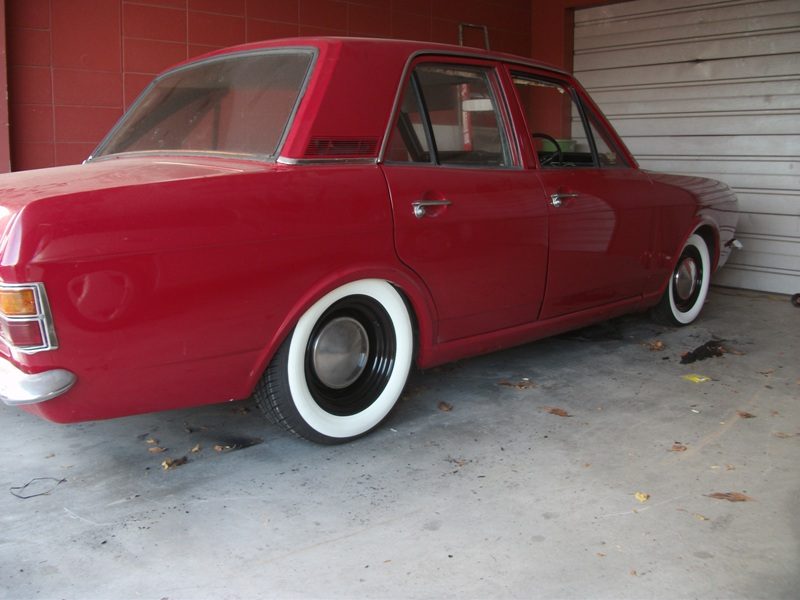 Ford Cortina Mk3 Customwidth Whitewalls