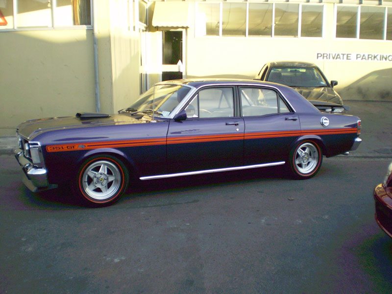Ford Falcon XY GT 9mm Redwalls