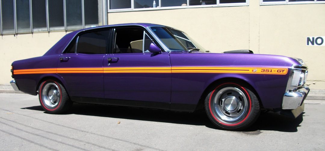 Ford Falcon XY GT 9mm Redwall