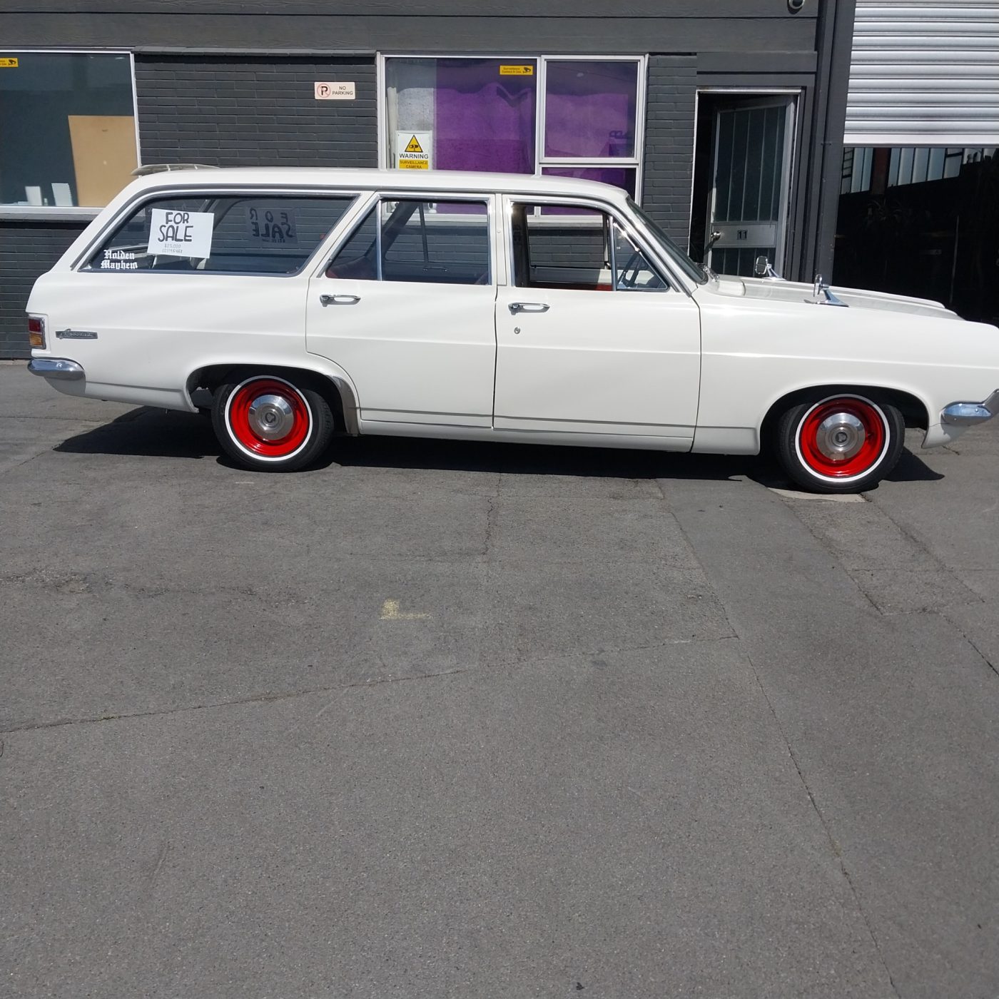 Holden HR Wagon 13mm Whitewalls