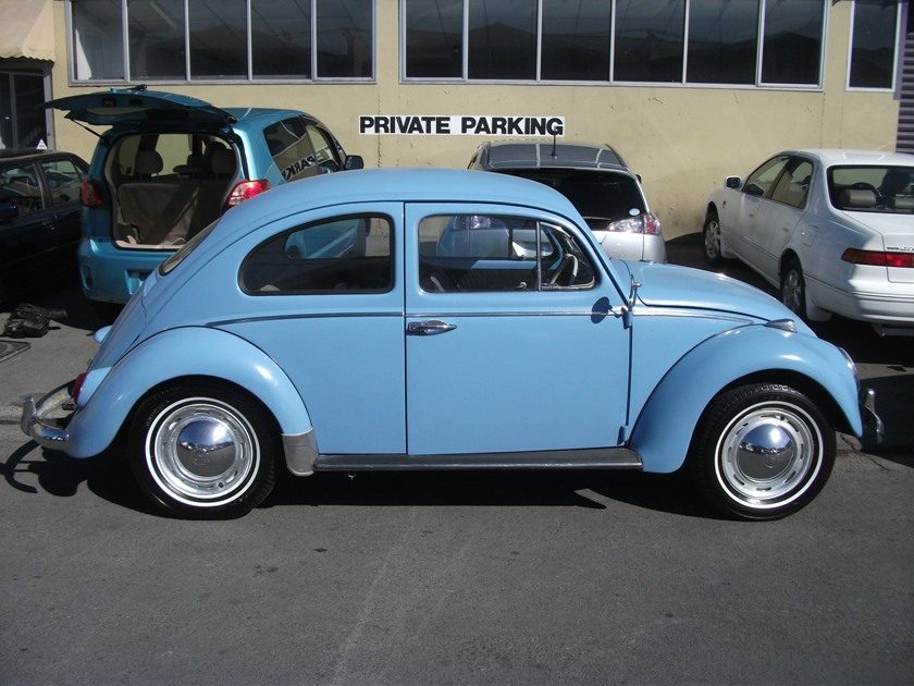 Volkswagen Beetle 13mm Whitewalls