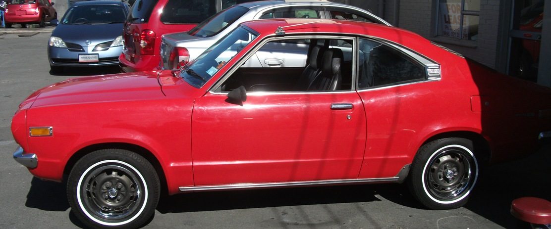 Mazda RX-3 Coupe 13mm Whitewalls