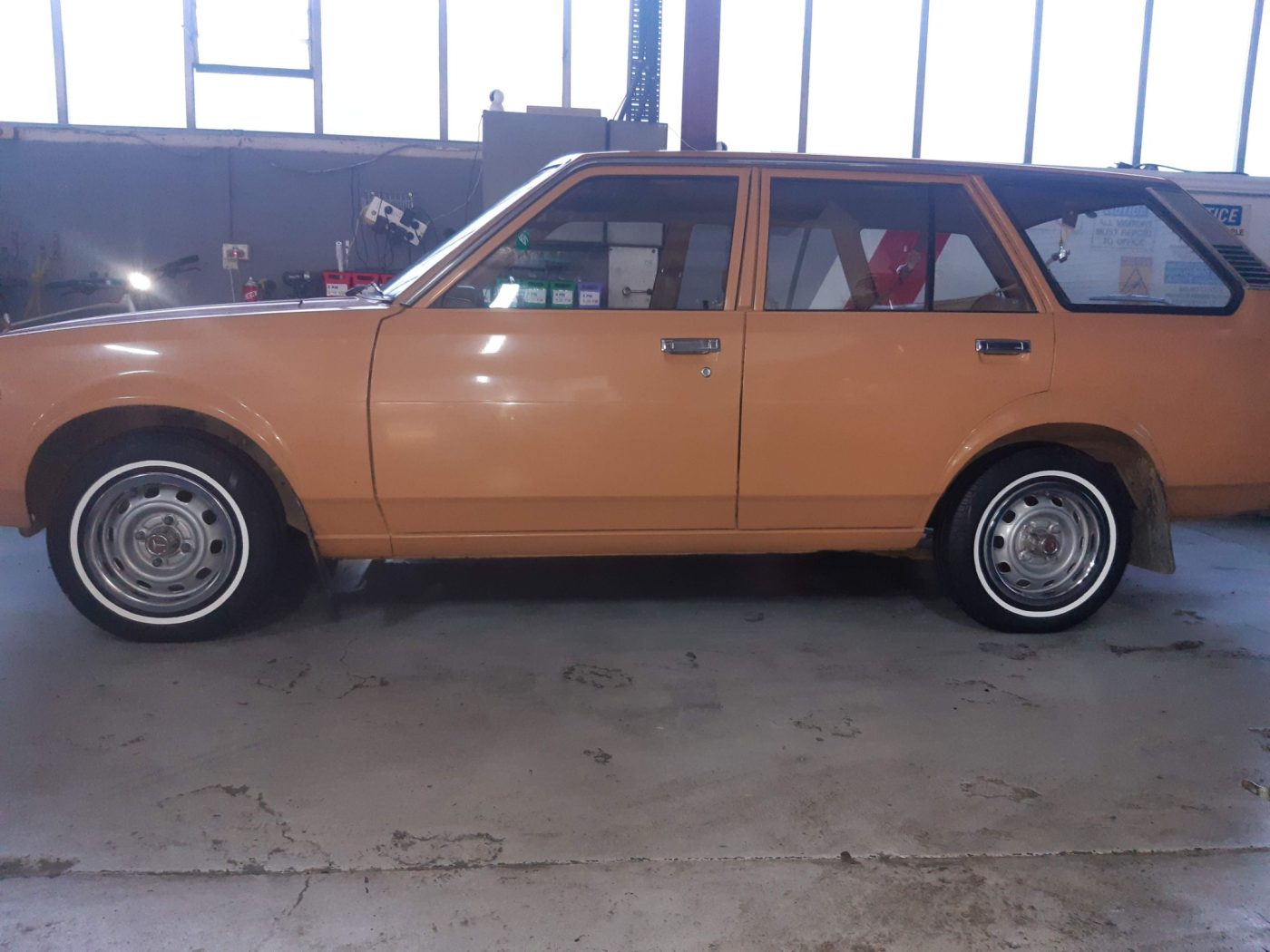 Toyota Corolla Wagon 13mm Whitewalls