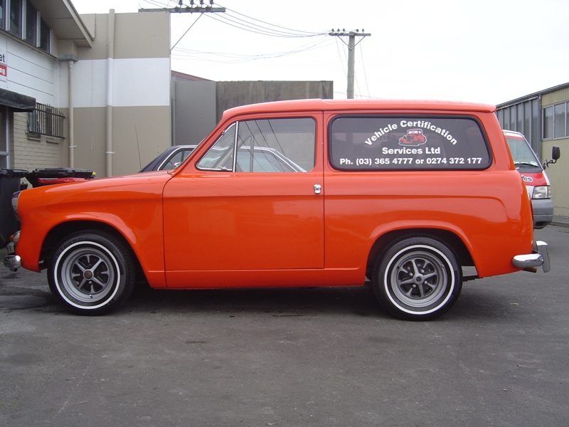 Ford Anglia 105E Van 13mm whitewalls