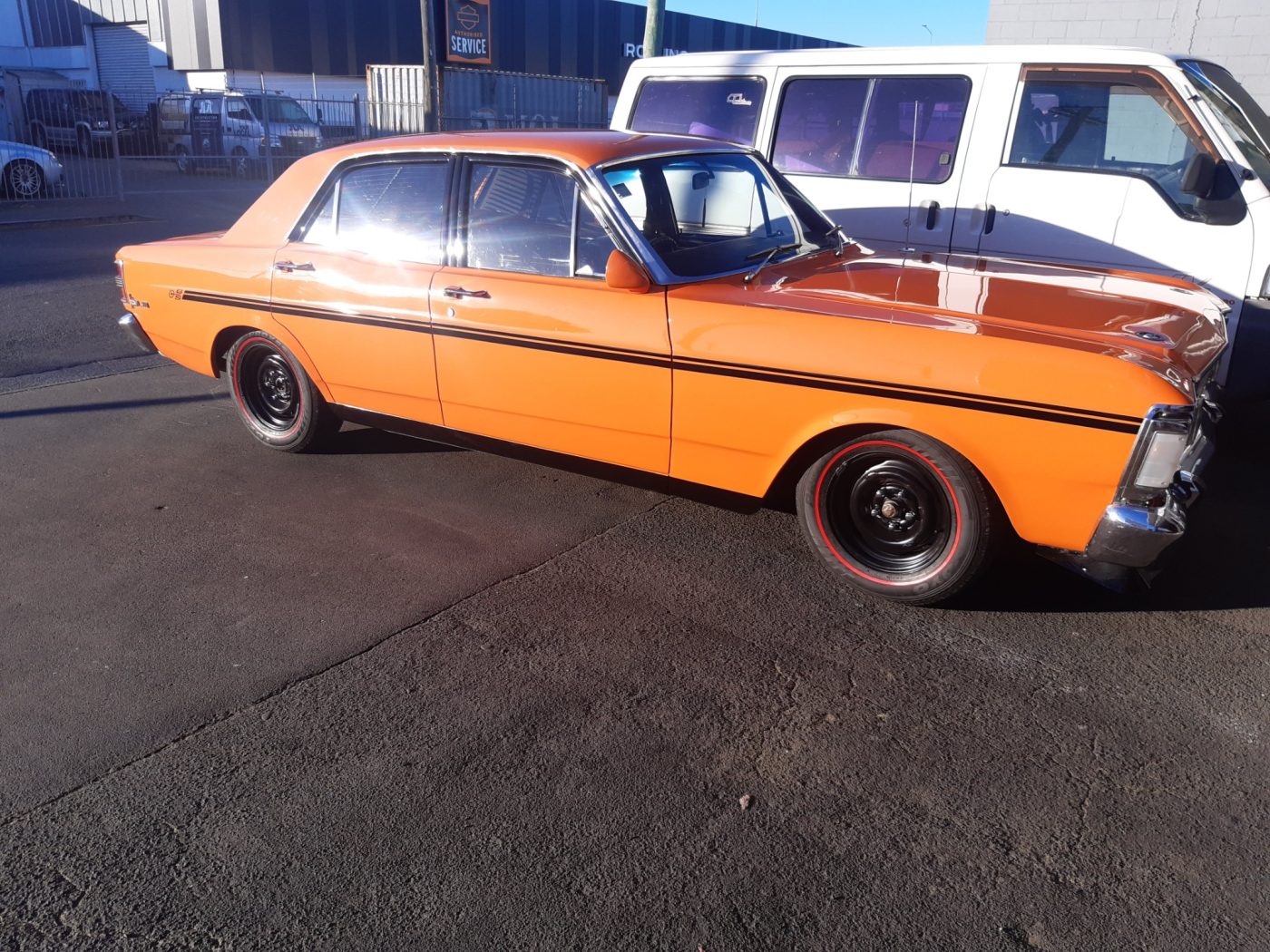 Ford Falcon GT 9mm Redwalls