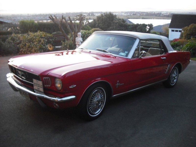 Ford Mustang Convertible 13mm Whitewalls