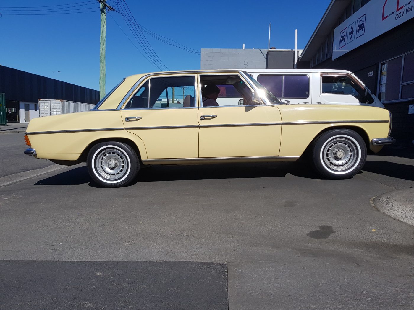 Mercedes Benz 19mm Whitewalls