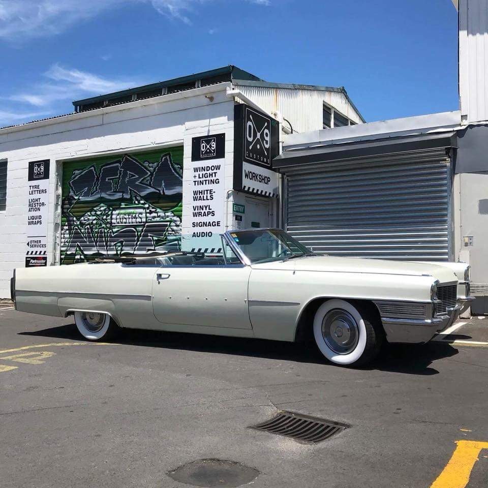 Cadillac DeVille Convertible Customwidth Whitewalls