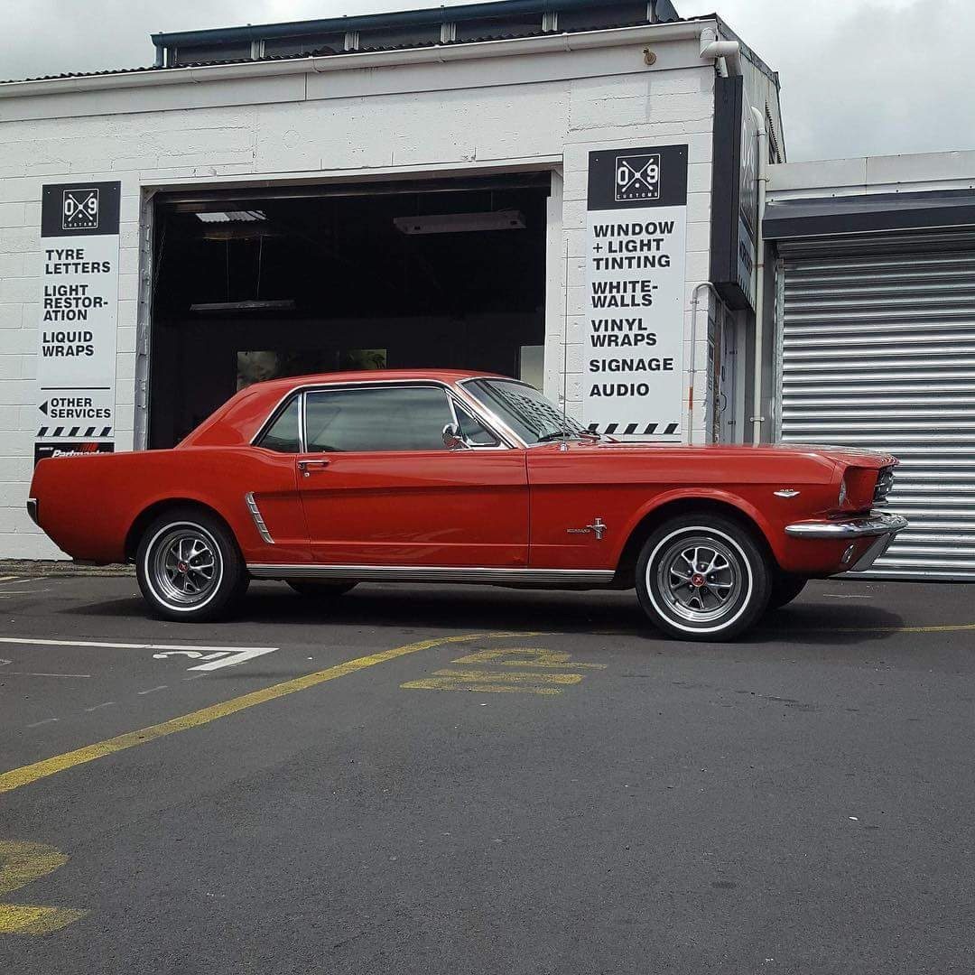 Ford Mustang 13mm Whitewalls