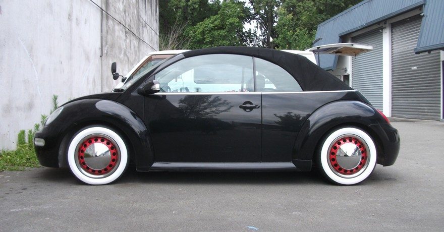 Volkswagen Beetle Cabriolet Customwidth Whitewalls