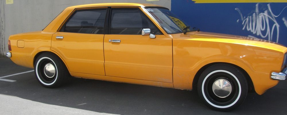 Ford Cortina Mk3 19mm Whitewalls