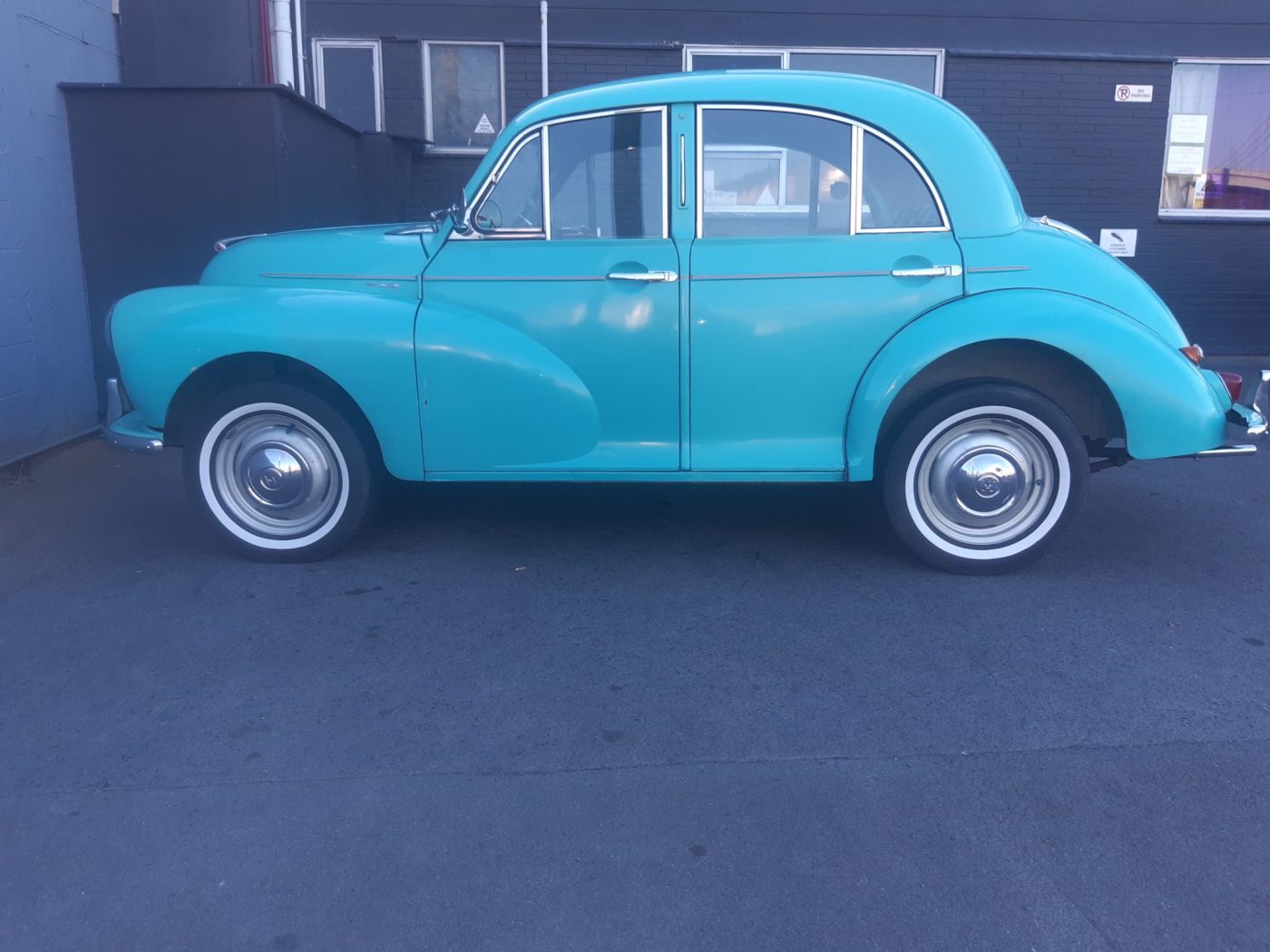 Morris Minor 27mm Whitewalls